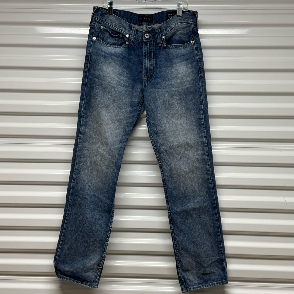Bullhead Denim Blue Mens Slim Fit 30 x 30 Jeans